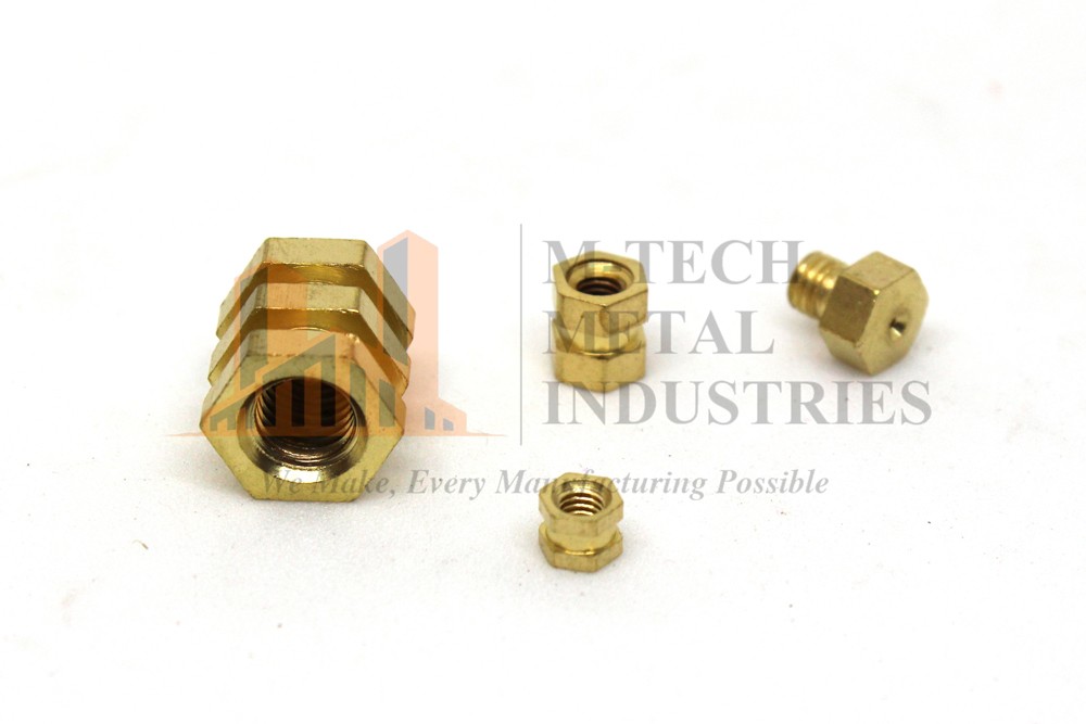 Brass Hex Inserts