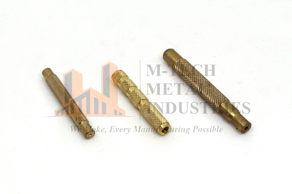 Brass Cross Knurling Inserts